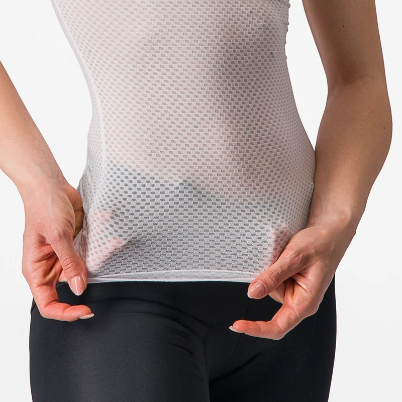 Maglia intima donna Castelli Pro Mesh 4 - Bianco