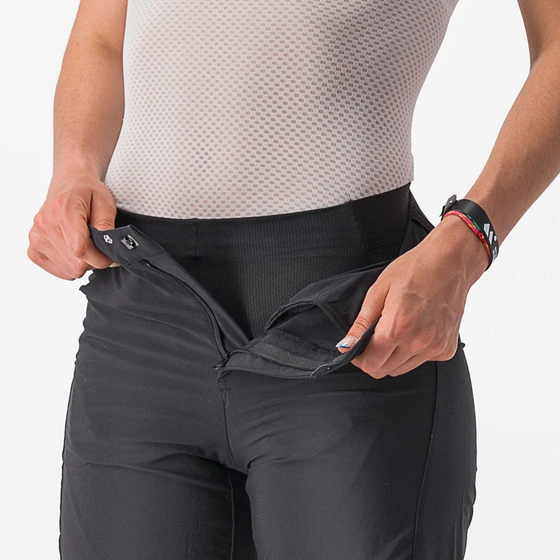 Boxer donna Castelli Trail Liner - Nero