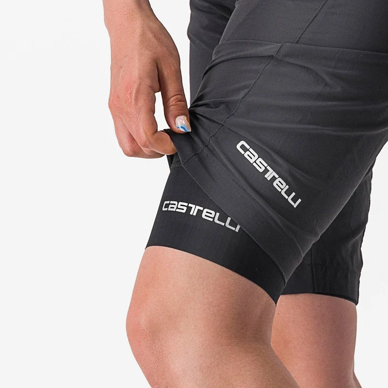 Boxer donna Castelli Trail Liner - Nero