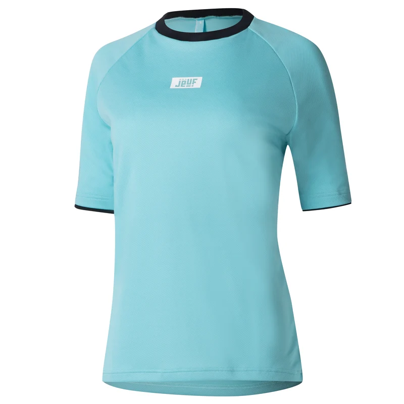 Maglia Jëuf Essential MTB Solid donna manica corta - Acqua