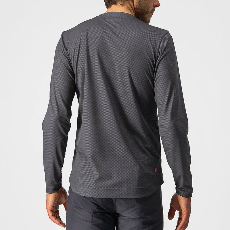 Maglia maniche lunghe Castelli Trail Tech Tee - Grigio