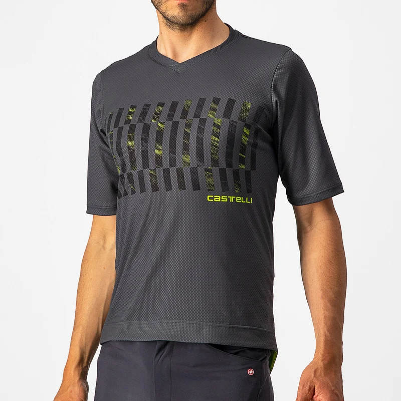 Maglia Castelli Trail Tech Tee - Grigio