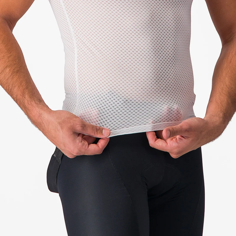 Maglia intima senza maniche Castelli Pro Mesh 2.0 - Bianco