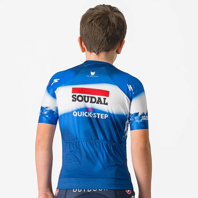 Maglia bambino Castelli Soudal Quick-Step 2024 Aero