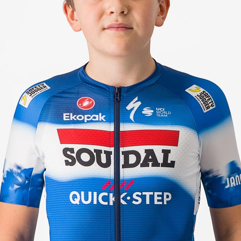 Maglia bambino Castelli Soudal Quick-Step 2024 Aero