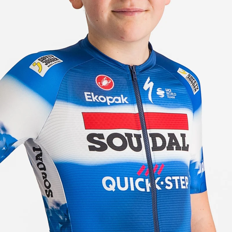 Maglia bambino Castelli Soudal Quick-Step 2024 Aero