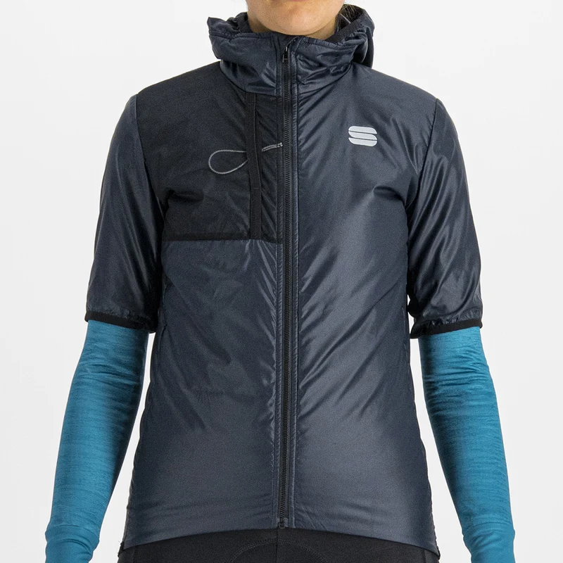 Maglia donna Sportful Supergiara Puffy - Blu scuro