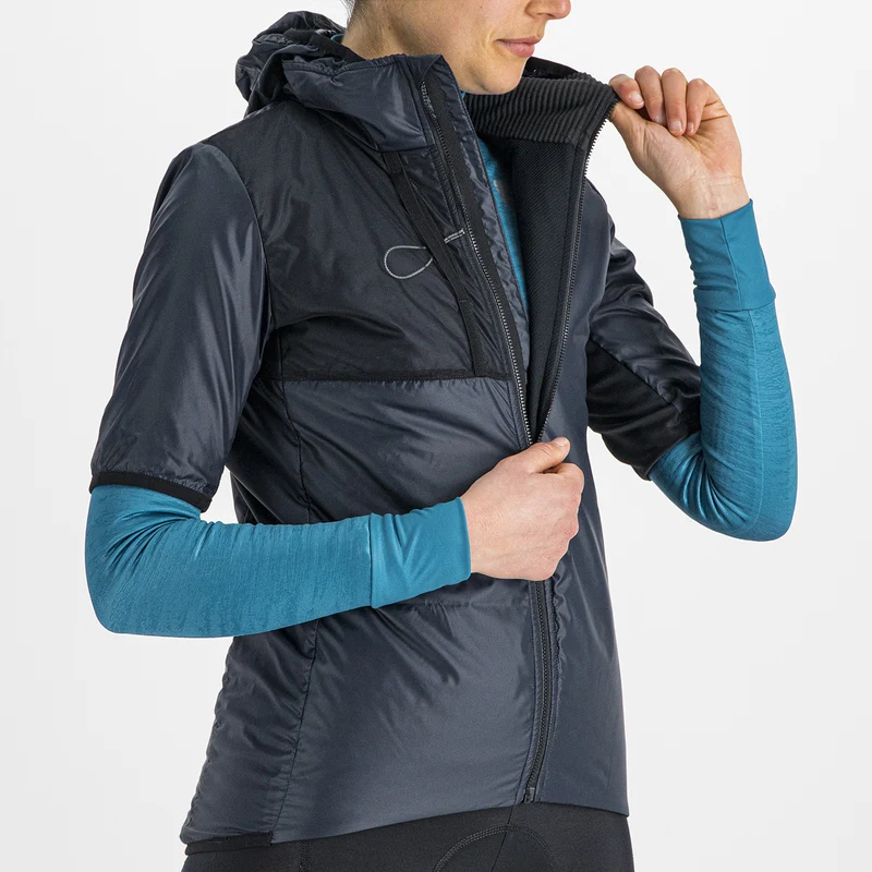 Maglia donna Sportful Supergiara Puffy - Blu scuro