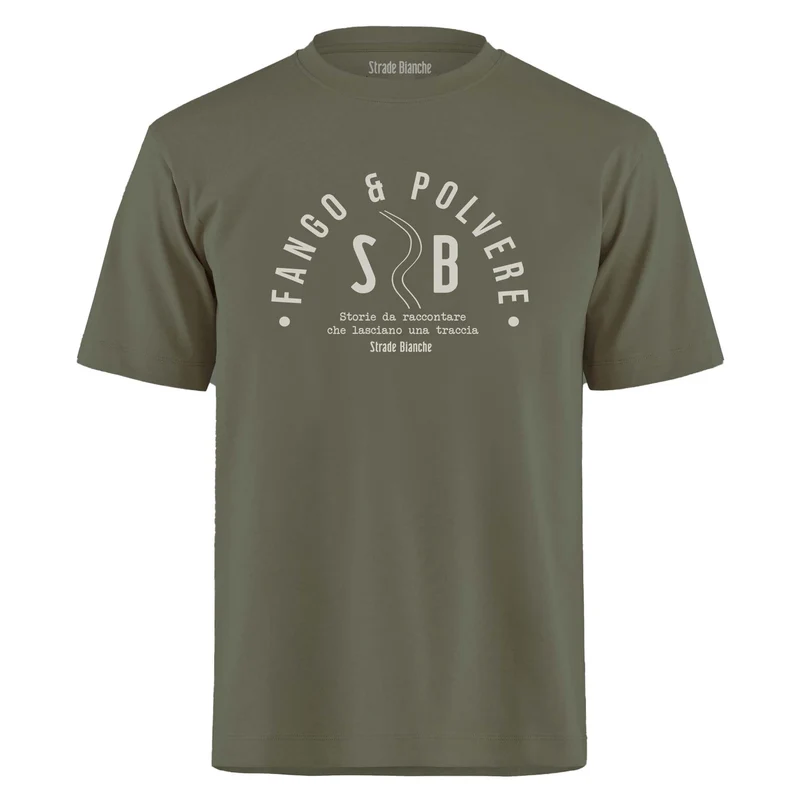T-Shirt Strade Bianche - Fango e polvere