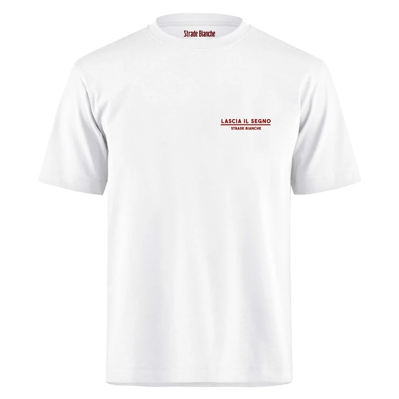 T-Shirt Strade Bianche - Lascia il segno