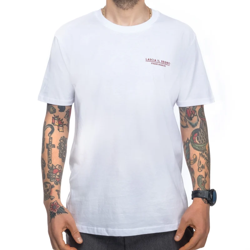 T-Shirt Strade Bianche - Lascia il segno