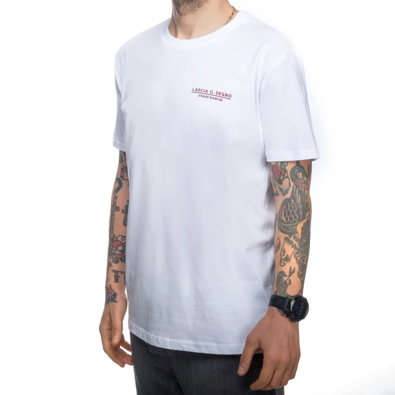 T-Shirt Strade Bianche - Lascia il segno