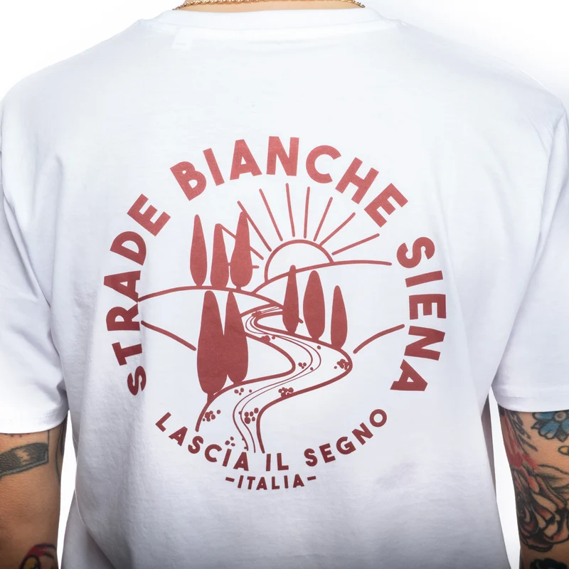 T-Shirt Strade Bianche - Lascia il segno