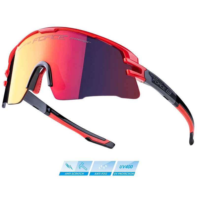 Occhiali Force Ambient - Rosso grigio
