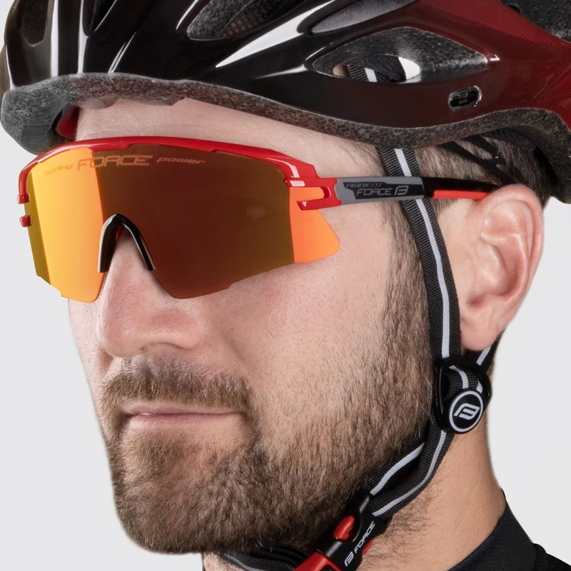 Occhiali Force Ambient - Rosso grigio