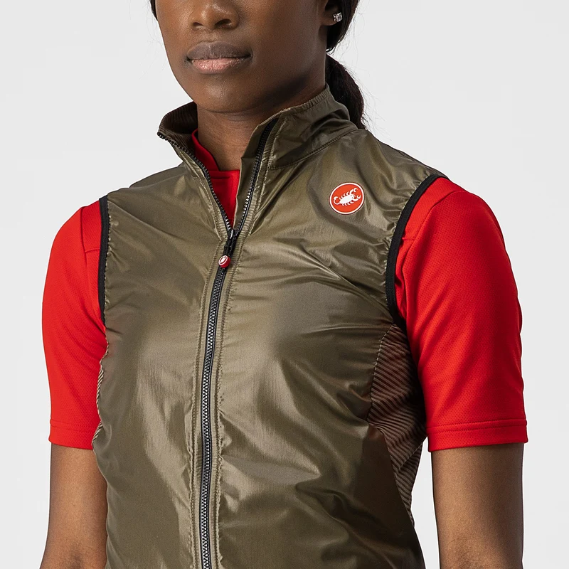 Gilet donna Castelli Aria - Verde