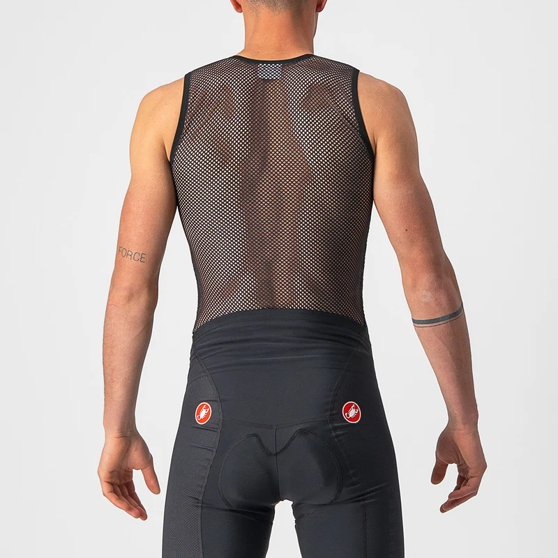 Maglia intima senza maniche Castelli Core Mesh 3 - Nero