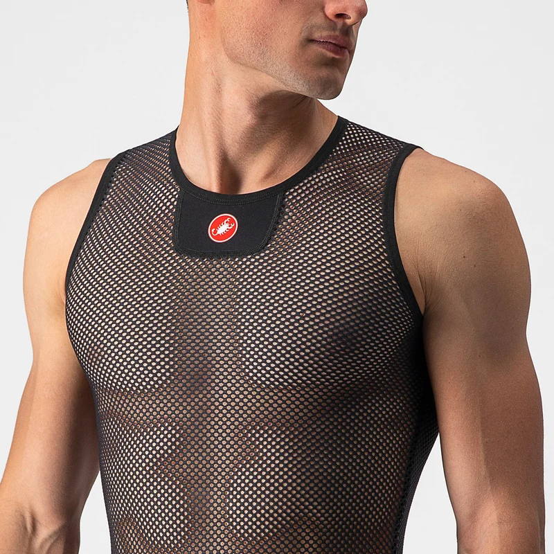 Maglia intima senza maniche Castelli Core Mesh 3 - Nero