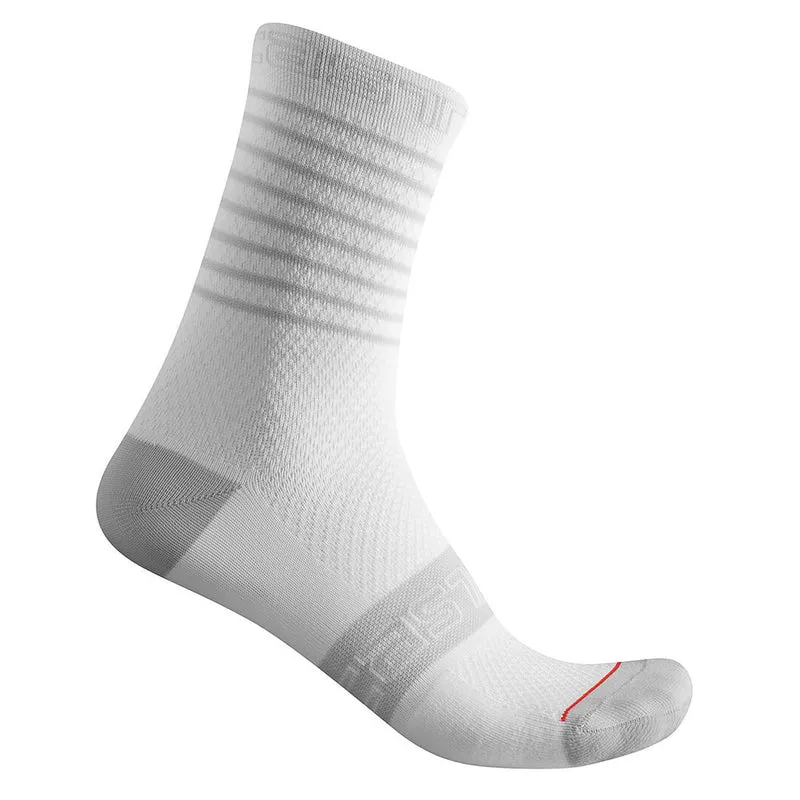 Calze donna Castelli Superleggera 12 - Bianco
