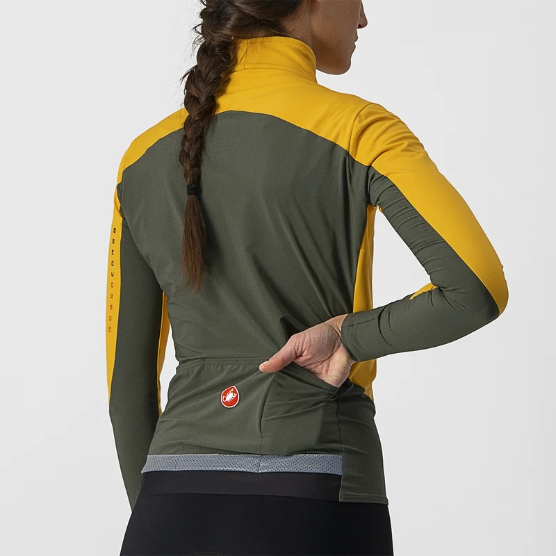 Giacca donna Castelli Beta RoS - Giallo