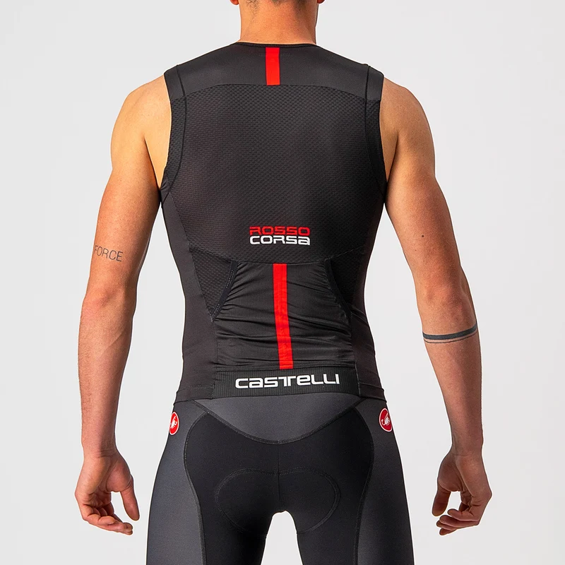 Maglia Castelli Free Tri 2 Top - Nero