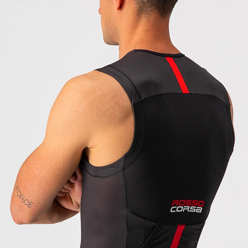 Maglia Castelli Free Tri 2 Top - Nero