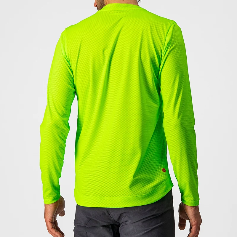 Maglia maniche lunghe Castelli Trail Tech Tee - Verde